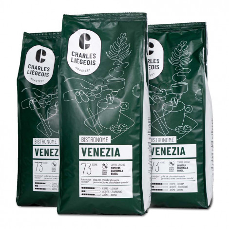 Kafijas pupiņu komplekts Charles Liégeois “Venezia”, 3 kg