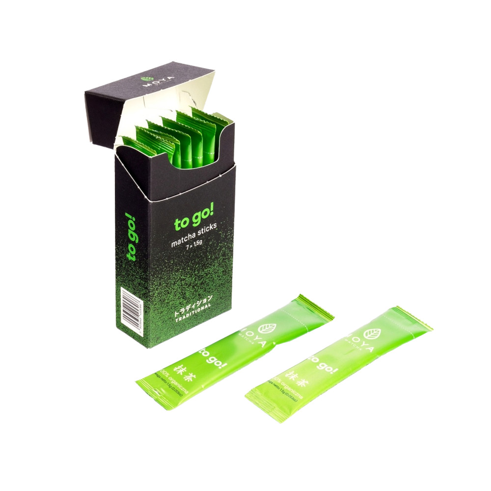 Organic matcha sticks Moya Matcha To Go! Traditional, 7 pcs. | Coffee ...