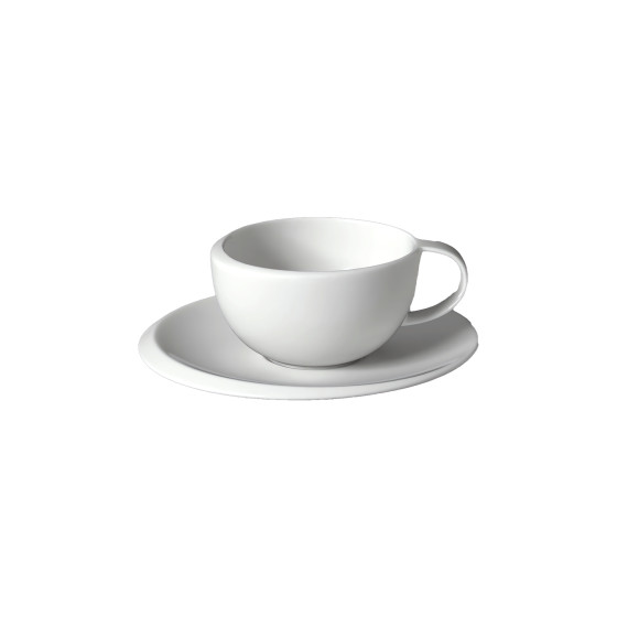 Filiżanka do kawy ze spodkiem Villeroy & Boch NewMoon, 180 ml