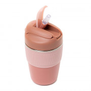 Tasse thermique Homla “Theo Pink”, 350 ml