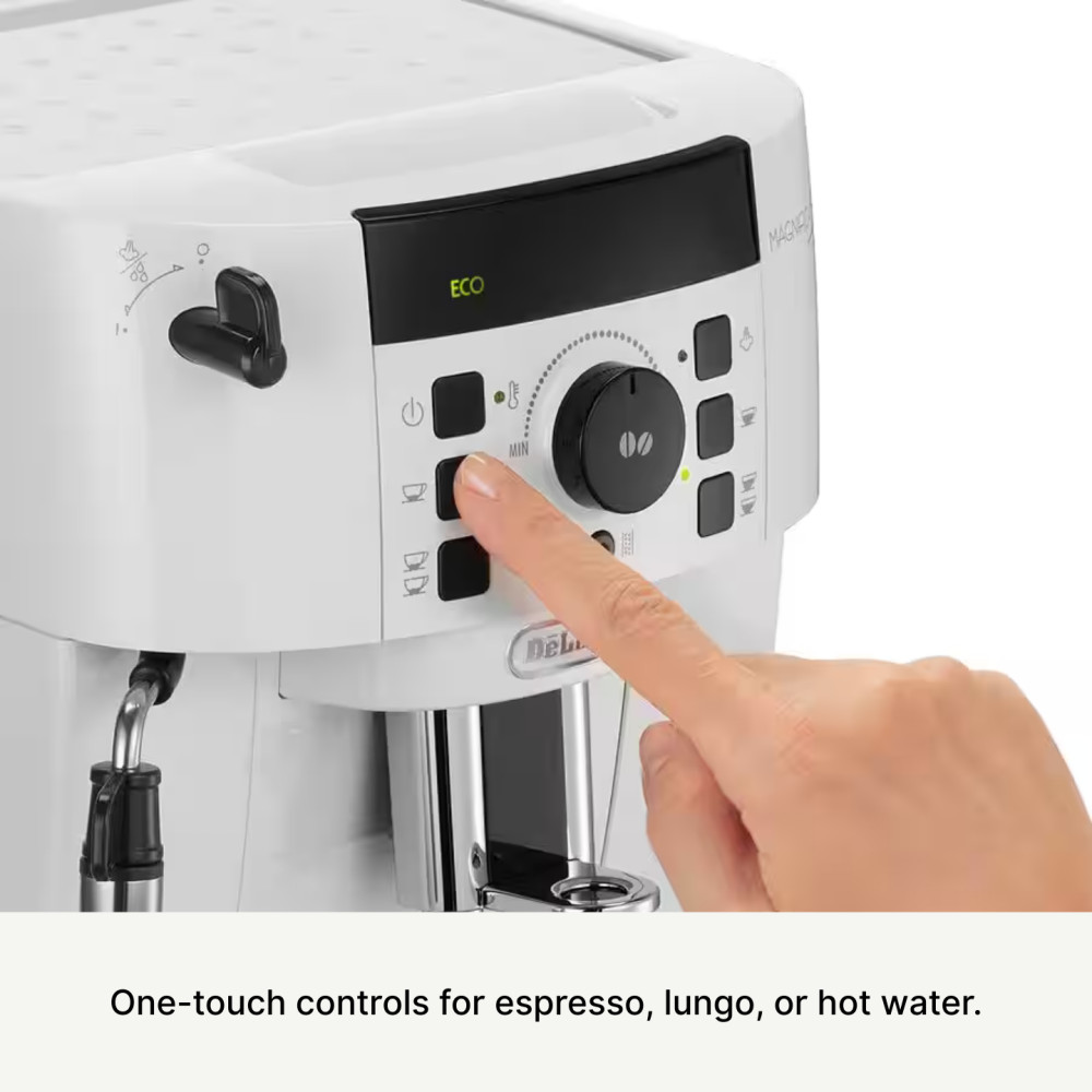 DeLonghi Magnifica S ECAM21.117.W Bean to Cup Coffee Machine – White