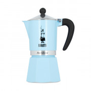 Espressokann Bialetti “Moka Rainbow 6-cup Blue”