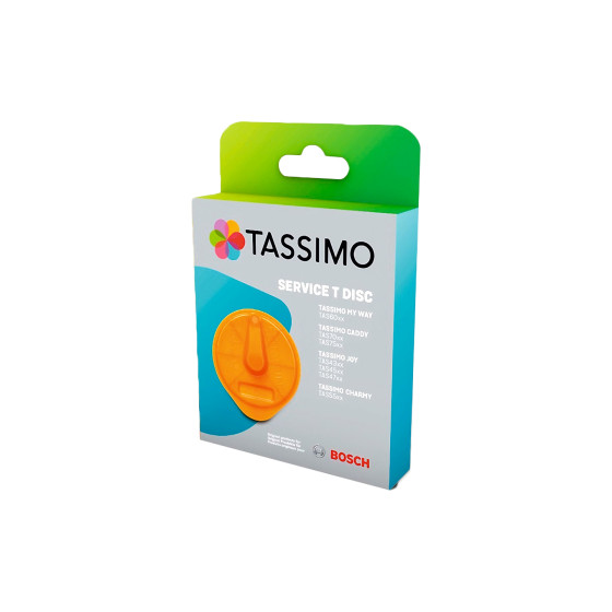 Disque de nettoyage Bosch Tassimo T-Disc (orange) (576837)