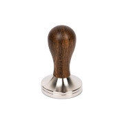 Stainless steel tamper with a wooden handle CHiATO, 57 mm