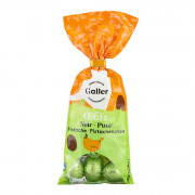 Šokolādes konfektes Galler Small Easter Eggs Bag (Dark Pistachio), 112 g