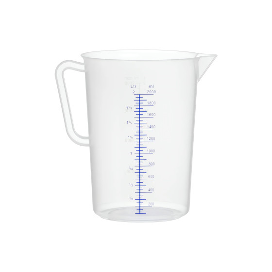 HENDI Polypropylen-Messbecher, 2 L