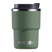 Kubek termiczny podróżny Asobu Coffee Express Basil Green, 360 ml