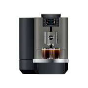 JURA X10 Dark Inox (EA) kahviautomaatti työpaikalle – harmaa