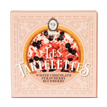 Tarta biszkoptowa z truskawkami i borówkami Laurence „Les Tartelettes”, 100 g