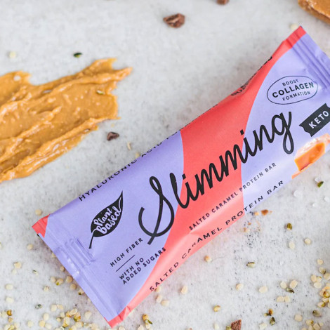 Vegan protein bar with salted caramel Planet Superfood Slimming, 40 g