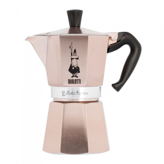 Kavavirė Bialetti „Moka Express 6-cup Rose Gold“ Kavavirė Bialetti „Moka Express 6-cup Rose Gold“