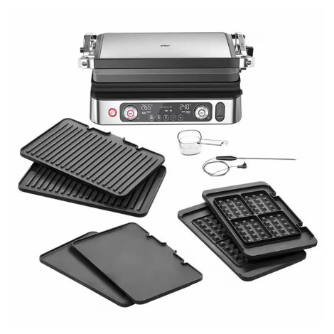 Electric grill Braun MultiGrill 9 Pro CG 9167 Black/Stainless Steel