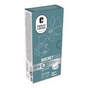 Capsules de café décaféinées compatibles avec Nespresso® Charles Liégeois « Discret Deca », 10 pcs.