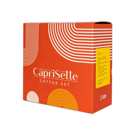 Zestaw kawy ziarnistej Caprisette, 4 x 250 g w pudełku prezentowym