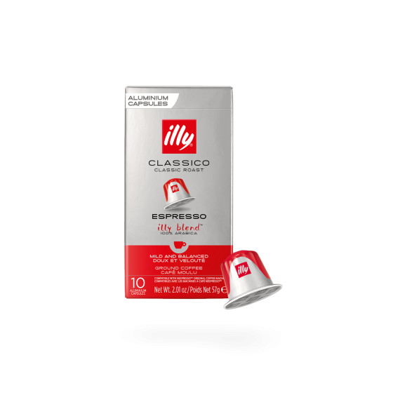 Illy Espresso Classico kaffekapslar till Nespresso&reg;-maskiner, 10 st.