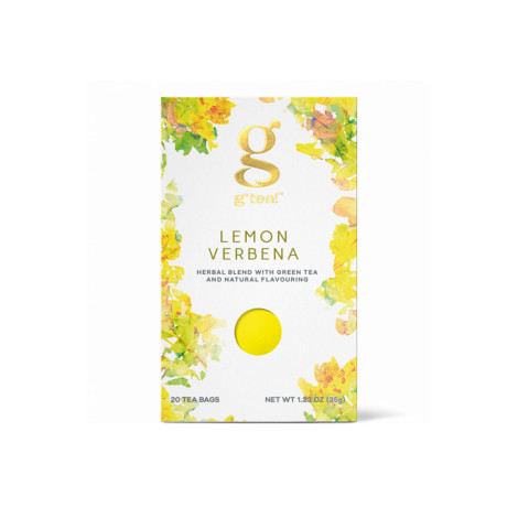 Žalioji arbata g’tea! Lemon Verbena, 20 vnt.