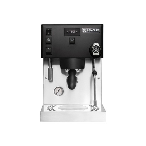 Rancilio Silvia Pro X Black Dual Boiler espressomasin – must/hõbedane