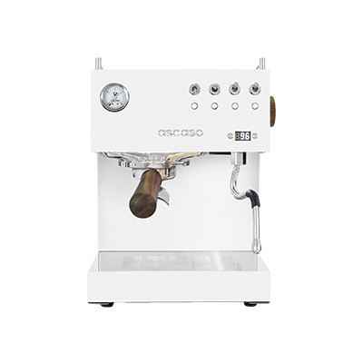 Ascaso Steel Uno PID White&Wood espresso kavos aparatas, atnaujintas – baltas