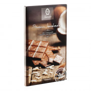 Tablette de chocolat Laurence “Milk chocolate with organic coconut chips”, 80 g