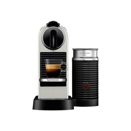 Фото - Кавоварка Nespresso Ekspres na kapsułki  CitiZ&Milk ze spieniaczem - biały 