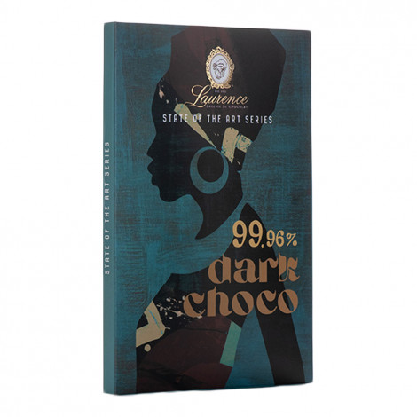 Dark chocolate with 99.6% cacao “Laurence”, 80 g