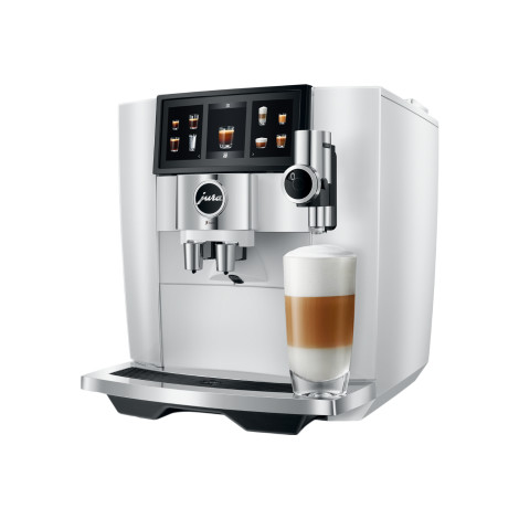 JURA J8 twin Diamond White (EA) Kaffeevollautomat