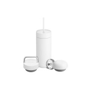 Termo puodelis Fellow Carter 3-in-1 Sip System, 474 ml – Matte White
