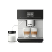 Miele CM 7350 CoffeePassion Obsidianschwarz Kaffeevollautomat – Schwarz