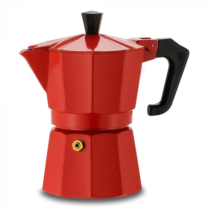 Coffee maker Pezzetti Italexpress 3cup Red Coffee Friend