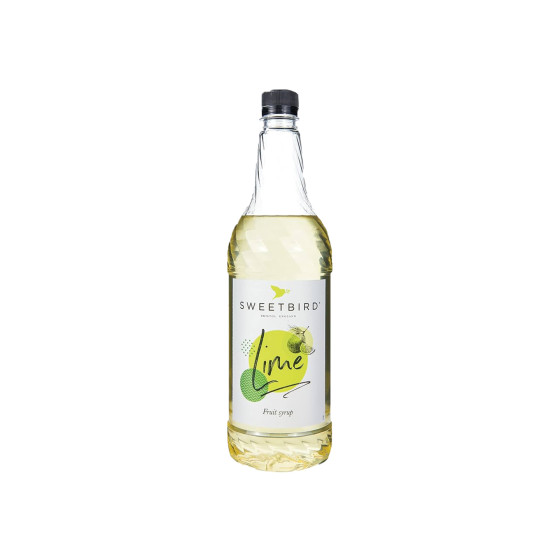 Kaffesirap Sweetbird Lime, 1 l