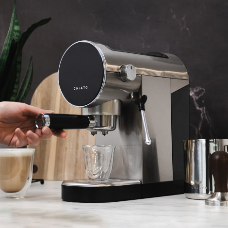 CHiATO Luna Style Espresso Machine + Nespresso capsule adapter kit NS