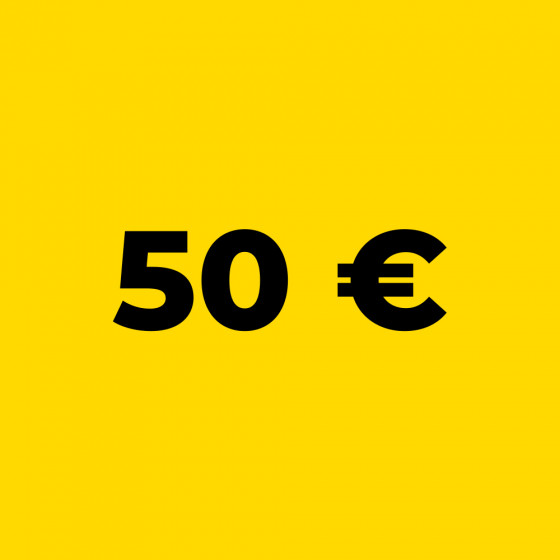 Chèque-cadeau virtuel de 50 € chez Coffee Friend