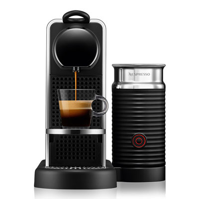 Kohvimasin Nespresso CitiZ Platinum & Milk Stainless Steel D