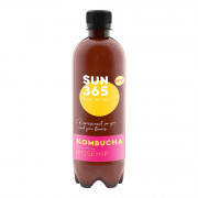 Naturligt kolsyrat te Sun365 ”Rosehip Kombucha”, 500 ml