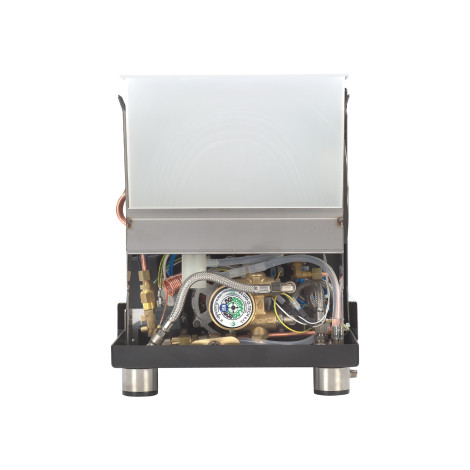 ECM Elektronika II Profi espressomasin, kasutatud demo – hõbedane