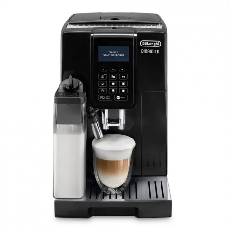 Używany ekspres do kawy DeLonghi Dinamica ECAM 353.75.B – czarny