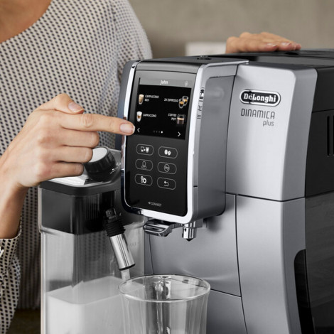 Atjaunināts kafijas automāts De’Longhi Dinamica Plus ECAM 370.95.S