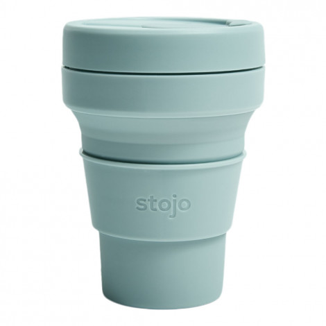 Faltbarer Becher Stojo Aquamarine, 355 ml