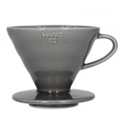 Ceramic coffee dripper Hario V60-02 Grey