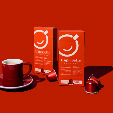 Kaffeekapseln für Nespresso® Maschinen Caprisette Belgique, 10 Stk.