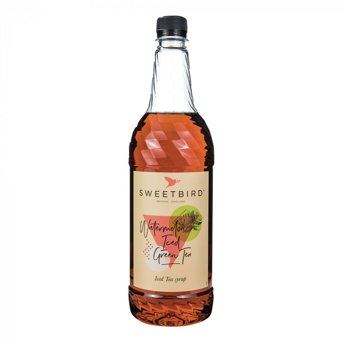 Syrup for iced tea Sweetbird Watermelon Iced Green Tea, 1 l Coffee Friend
