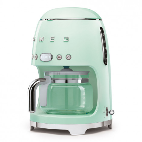 Smeg DCF02PGUK 50’s Style Coffee Maker – Pastel Green