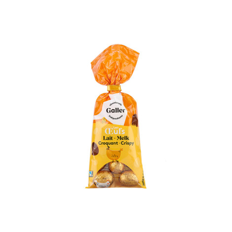 Chokladgodis Galler Small Easter Eggs Bag (Crunchy Milk), 112 g