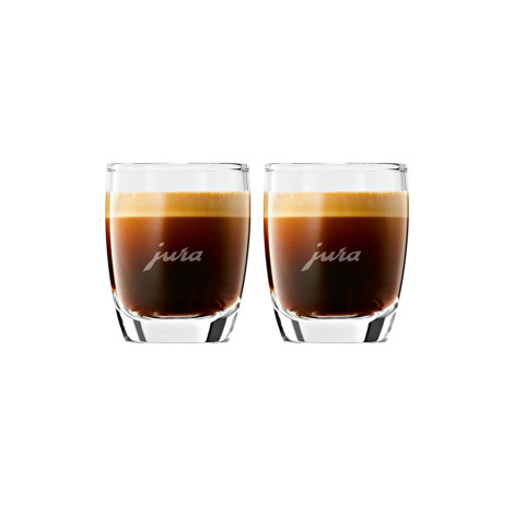 Espresso stiklinaitės Jura, 2 vnt.