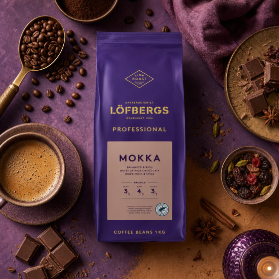 Kawa ziarnista Löfbergs Professional Mocca, 1 kg