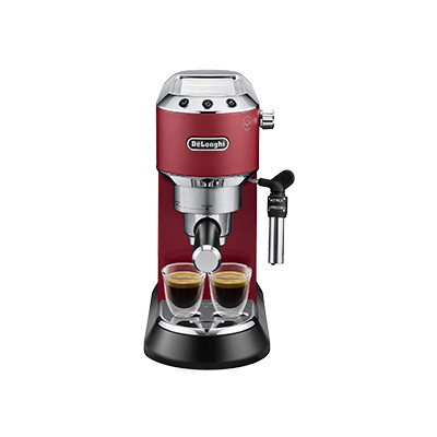 DeLonghi Dedica Style EC 685.R tabletinis espresso kavos aparatas, raudonas