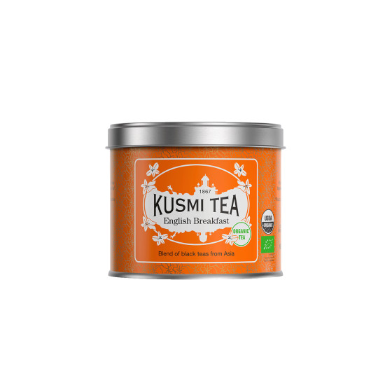 Ekologiskt svart te Kusmi Tea English Breakfast, 100 g (i metallburk) | Te | Kontorsexperten