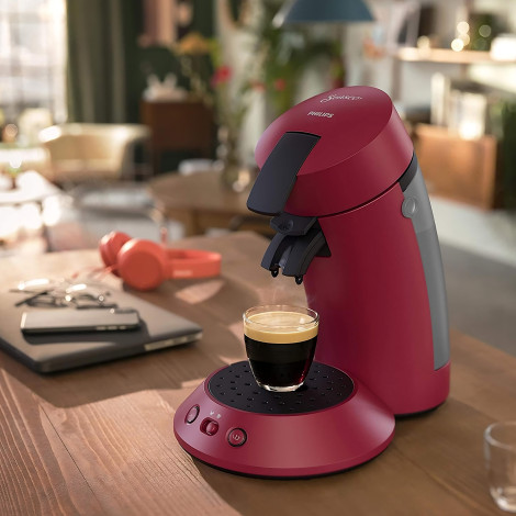 Philips Senseo® Original Plus CSA210-91 Kaffeepadmaschine – Rot