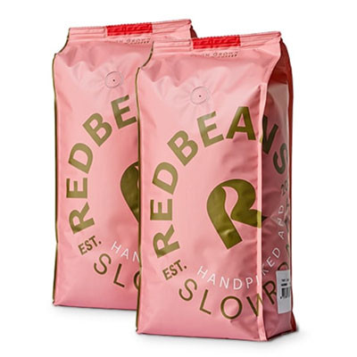 Coffee beans set Redbeans Gold Label Organic, 2 kg
