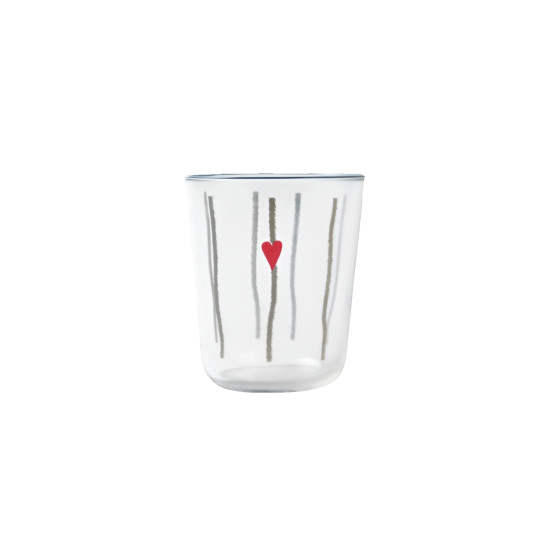 Szklanka Homla LOVELY LIFE Thick Stripes, 300 ml